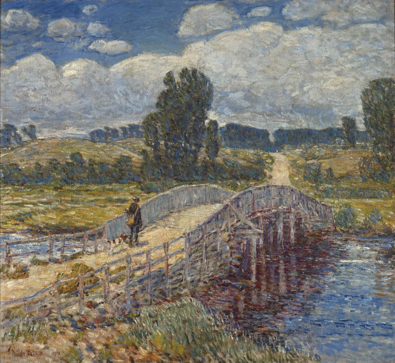 Old Lyme - Childe Hassam -sillan kuva