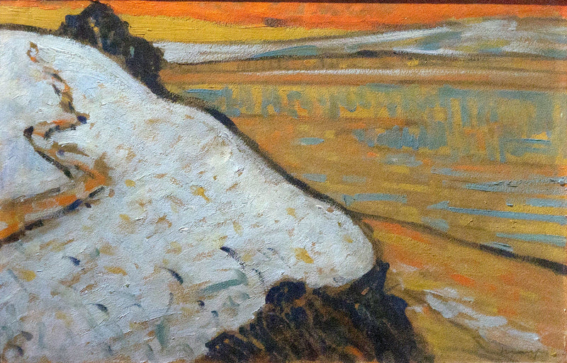 Pont-Aven, punainen taivas - Maxime Maufra