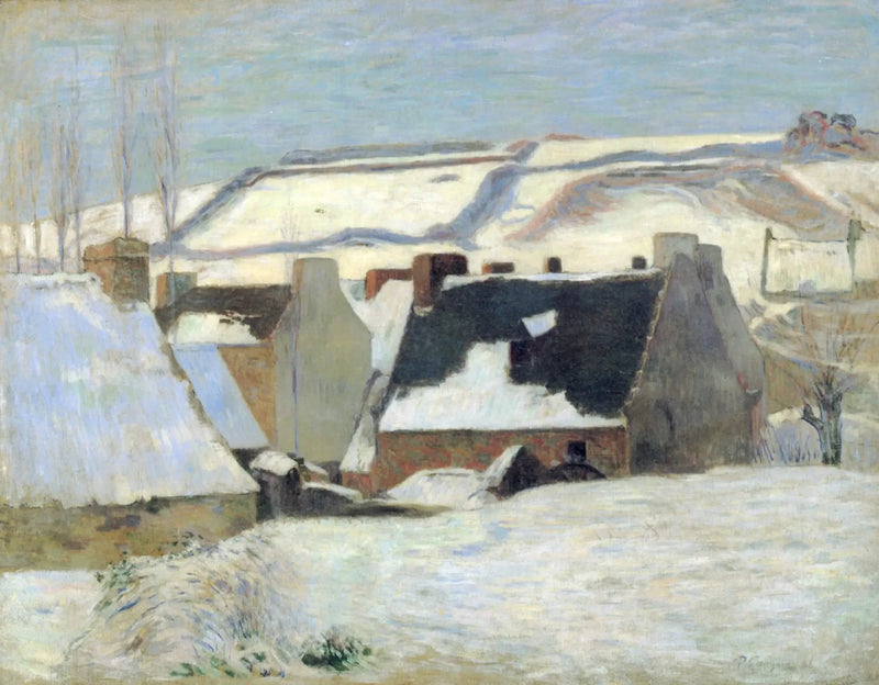 Pont-Aven lumessa - Paul Gauguin