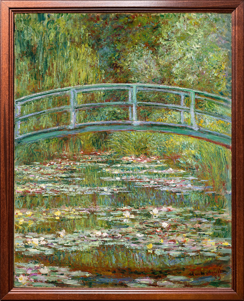 Le Pont sur le bassin aux nymphéas de Claude Monet, 1899 – Metropolitan Museum 29.100.113, Wildenstein 1518