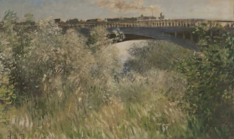 Chatou Bridge W367 - Claude Monet