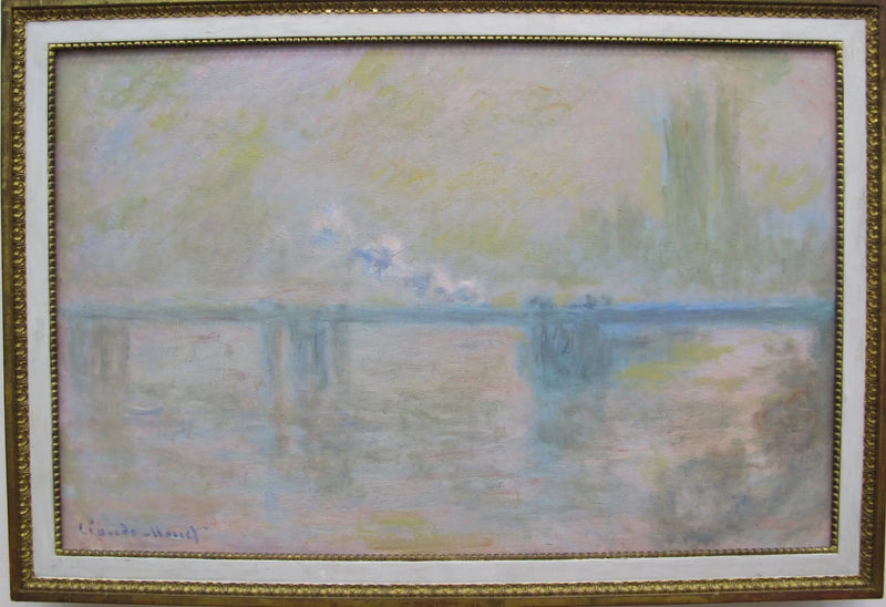 Charing Crossin silta (pilvinen päivä), 1900 - Claude Monet