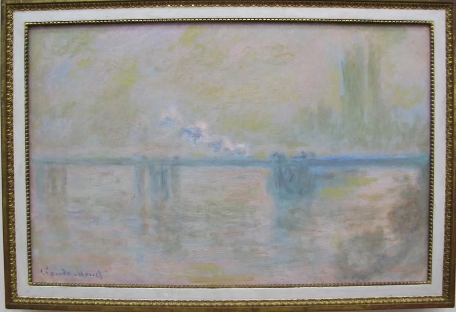 Charing Crossin silta (pilvinen päivä), 1900 - Claude Monet