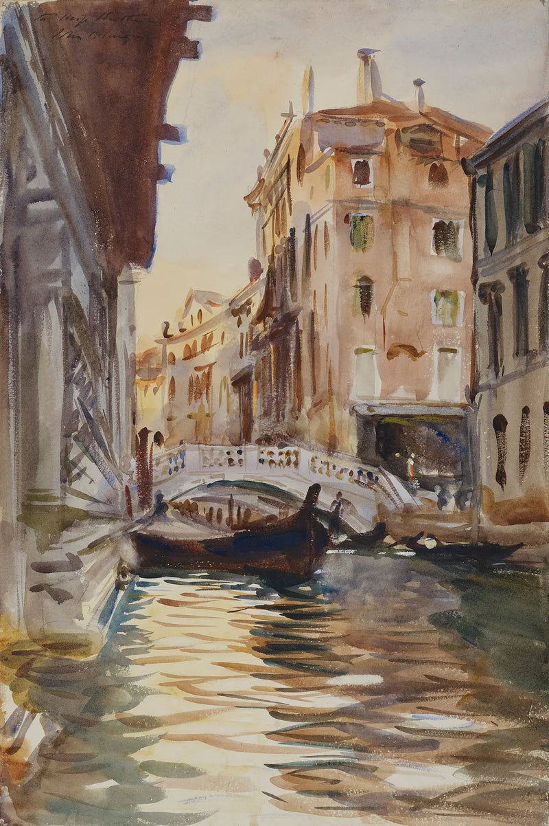Canonica-silta - John Singer Sargent