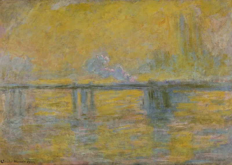 Lontoon silta (Charing Cross Bridge, Lontoo) - Claude Monet