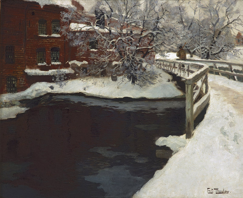 Treschow'n silta - Frits Thaulow