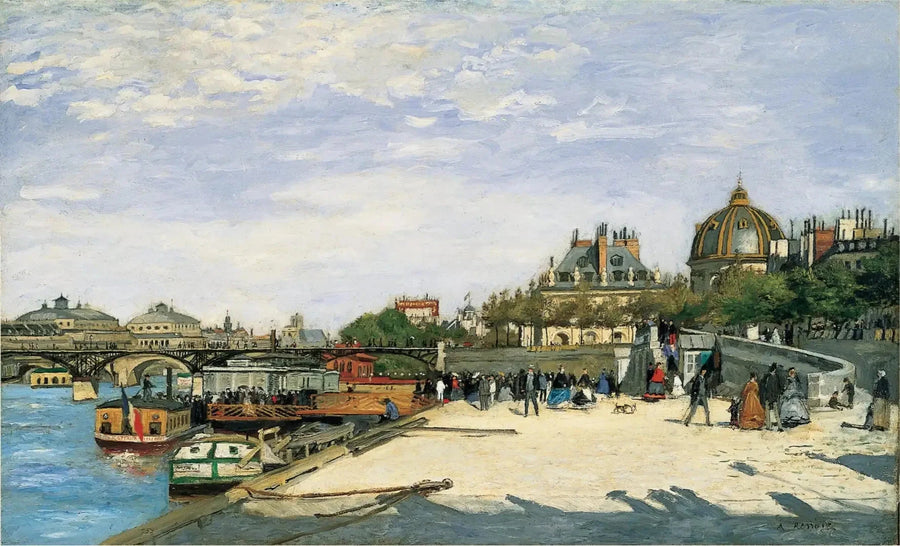 Taiteen ja Instituutin silta - Pierre-Auguste Renoir