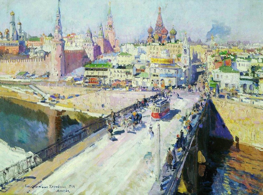 Moskvoretskin silta - Konstantin Korovin