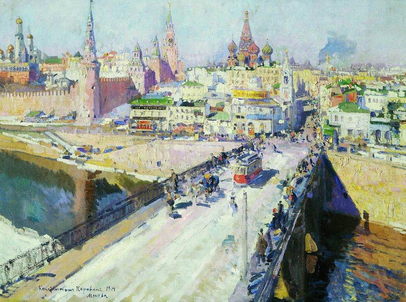 Moskvoretskin silta - Konstantin Korovin