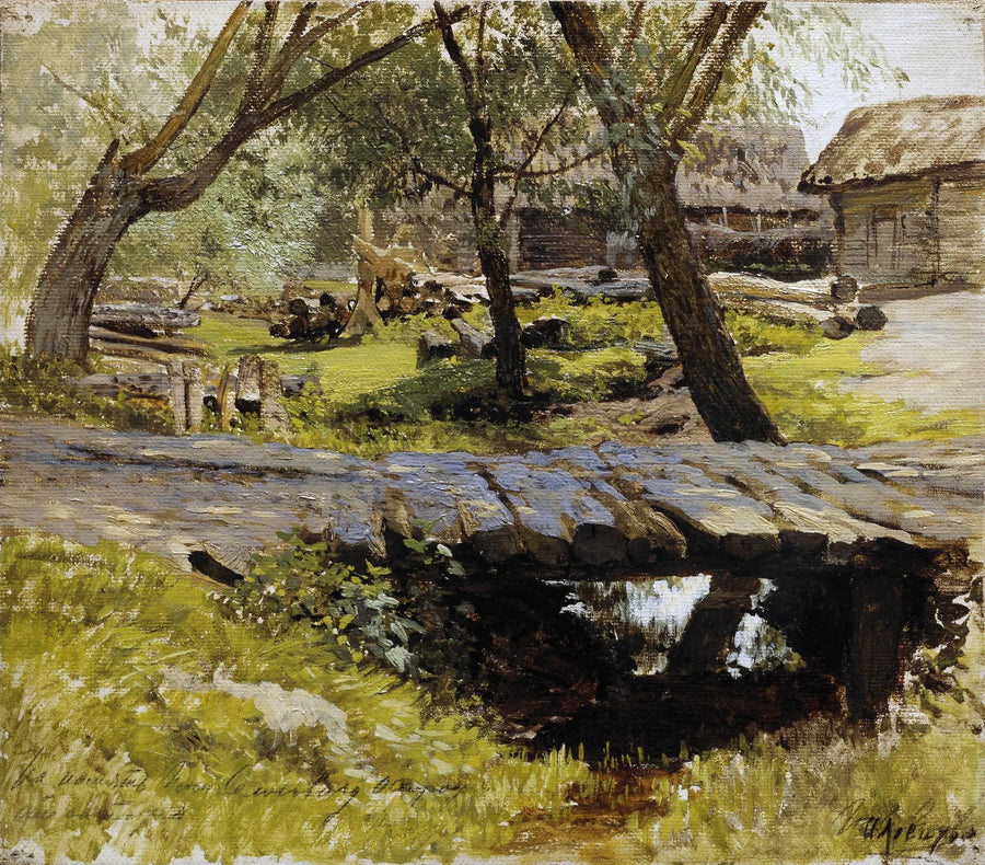 Silta. Savvinskajan Sloboda - Isaac Levitan