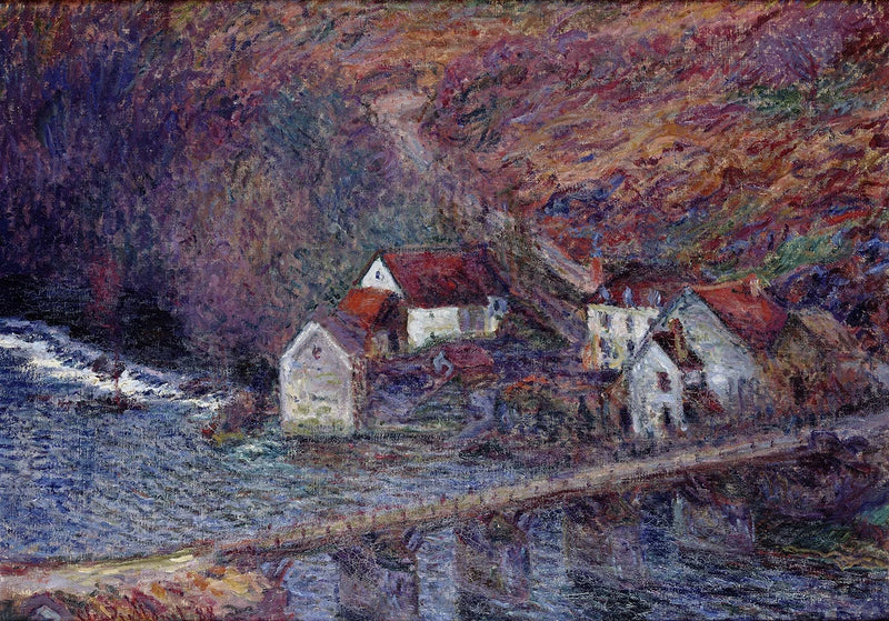 Vervyn silta - Claude Monet