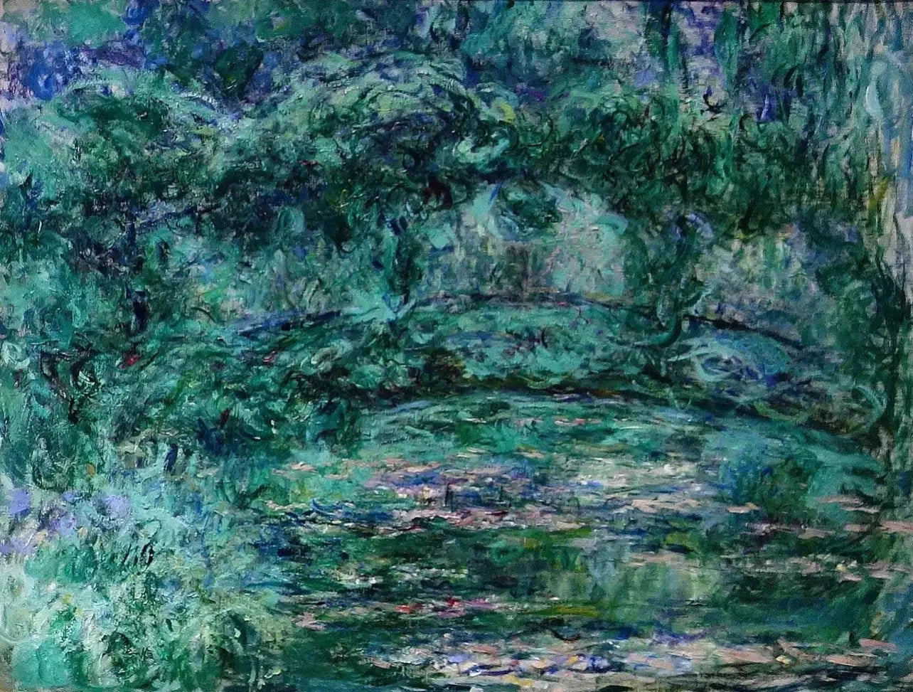 Le Pont japonais de Claude Monet, 1918–1924 – collection privée, Wildenstein 1922