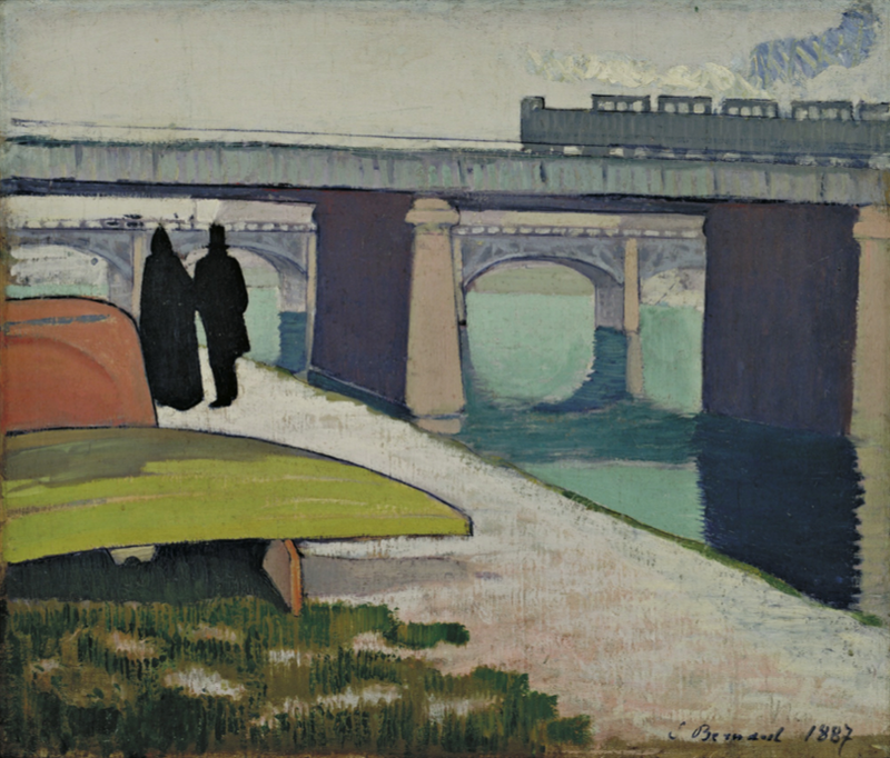 Rautalankareitit Asnières - Émile Bernard