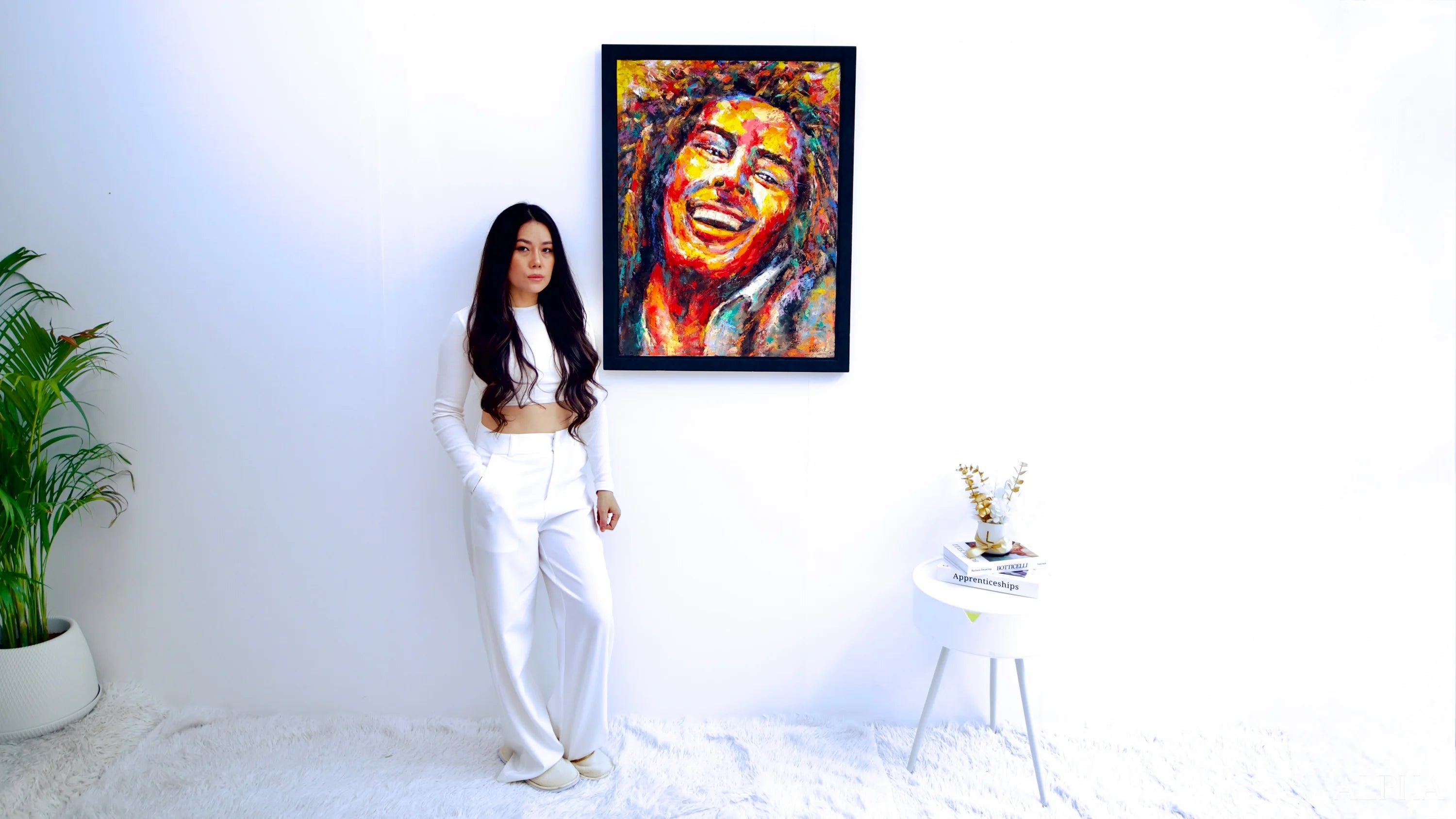 Pop Art Bob Marley - Virod | 60 x 80 cm Reproductions de tableaux à la peinture à l’huile