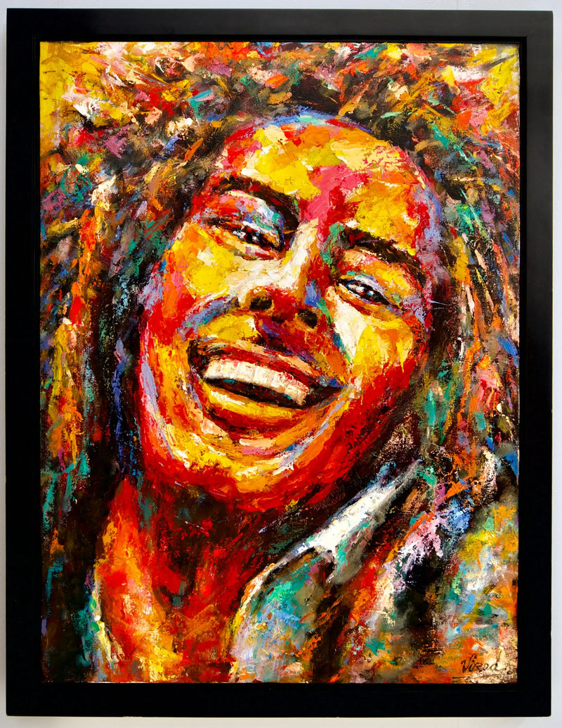 Pop-taide Bob Marley | 60 x 80 cm