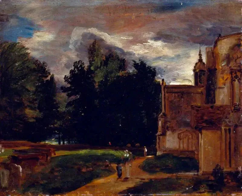 East Bergholtin kirkon portti - John Constable
