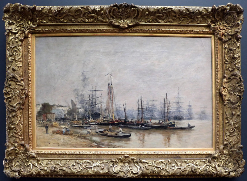 Bordeaux'n satama - Eugène Boudin