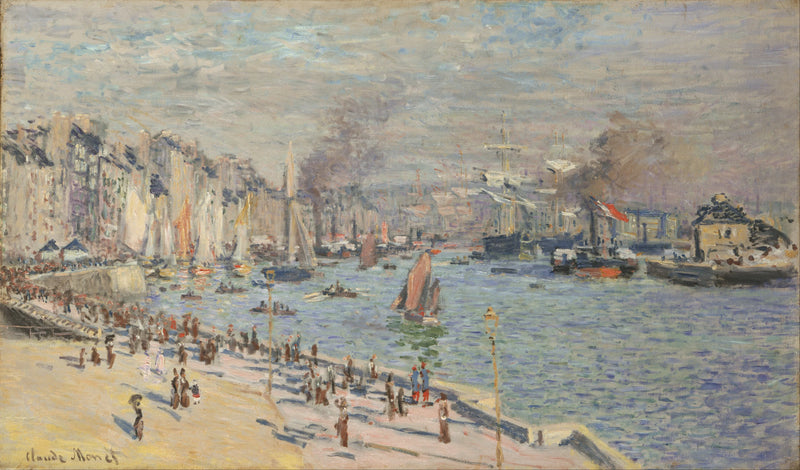 Le Havren satama W297 - Claude Monet