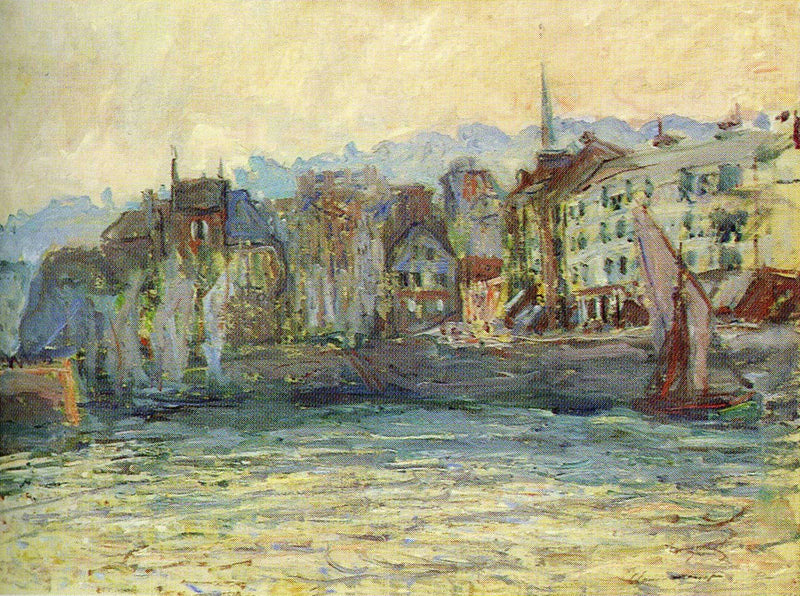 Honfleurin satama - Claude Monet