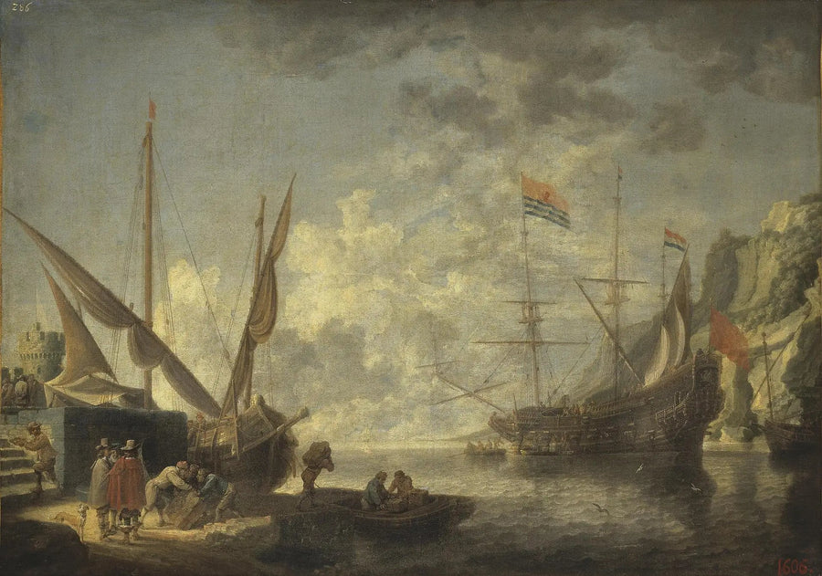 Satamalaiva - David Teniers nuorempi