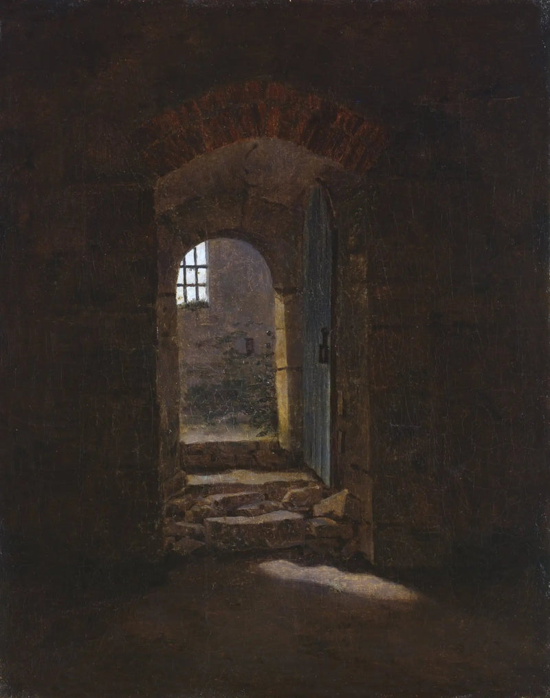 pääsisäänkäynti Meissenissä - Caspar David Friedrich