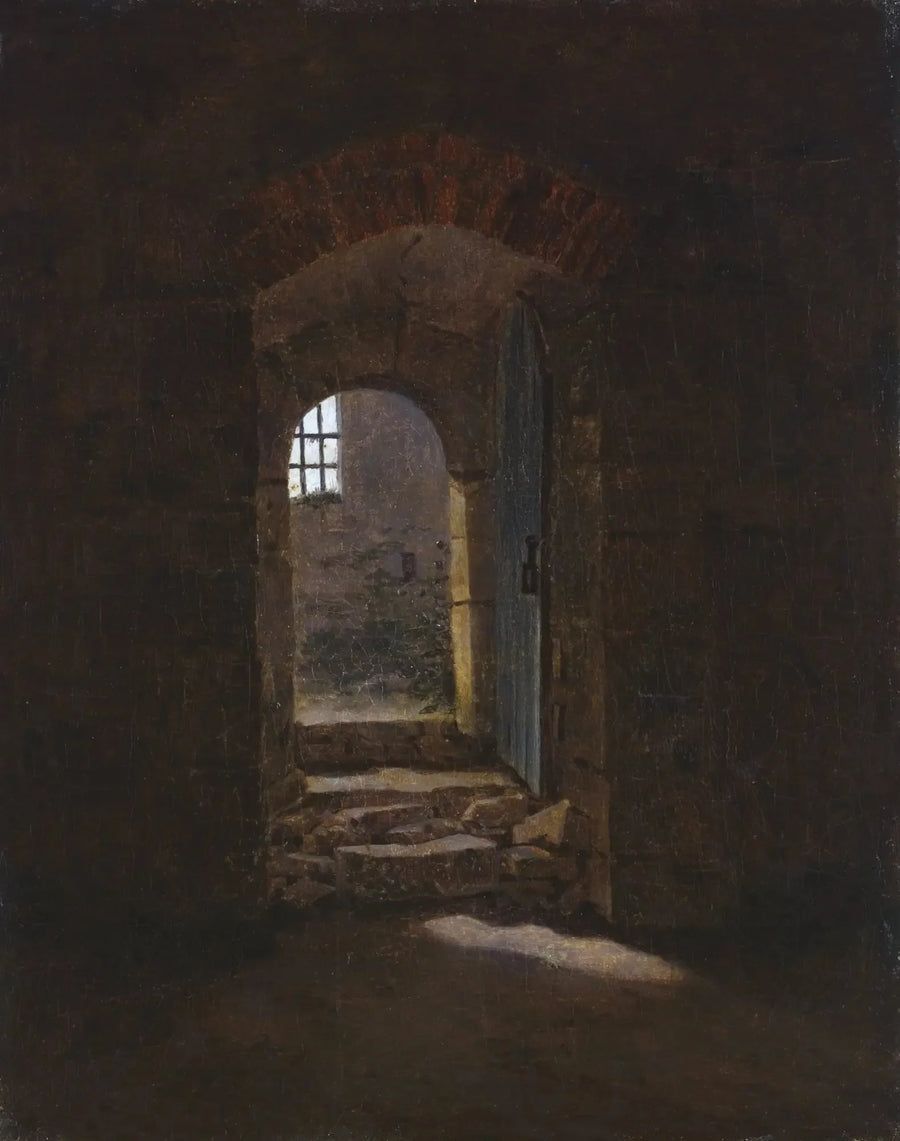 pääsisäänkäynti Meissenissä - Caspar David Friedrich
