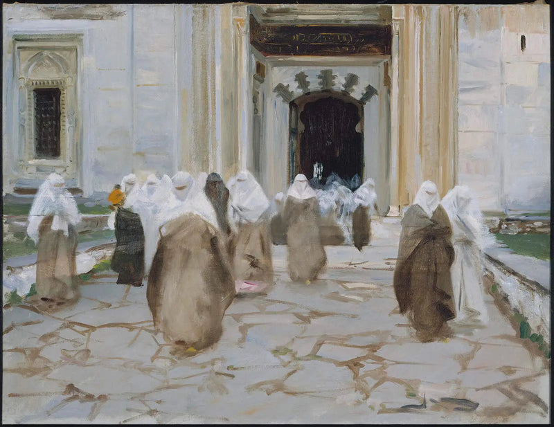 Moskeijan ovi - John Singer Sargent