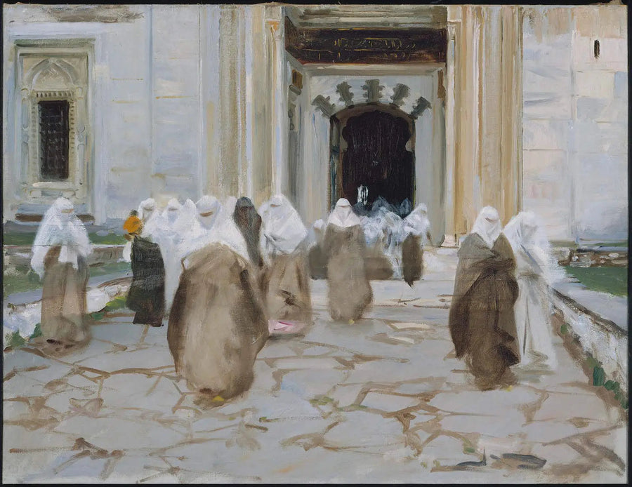Moskeijan ovi - John Singer Sargent