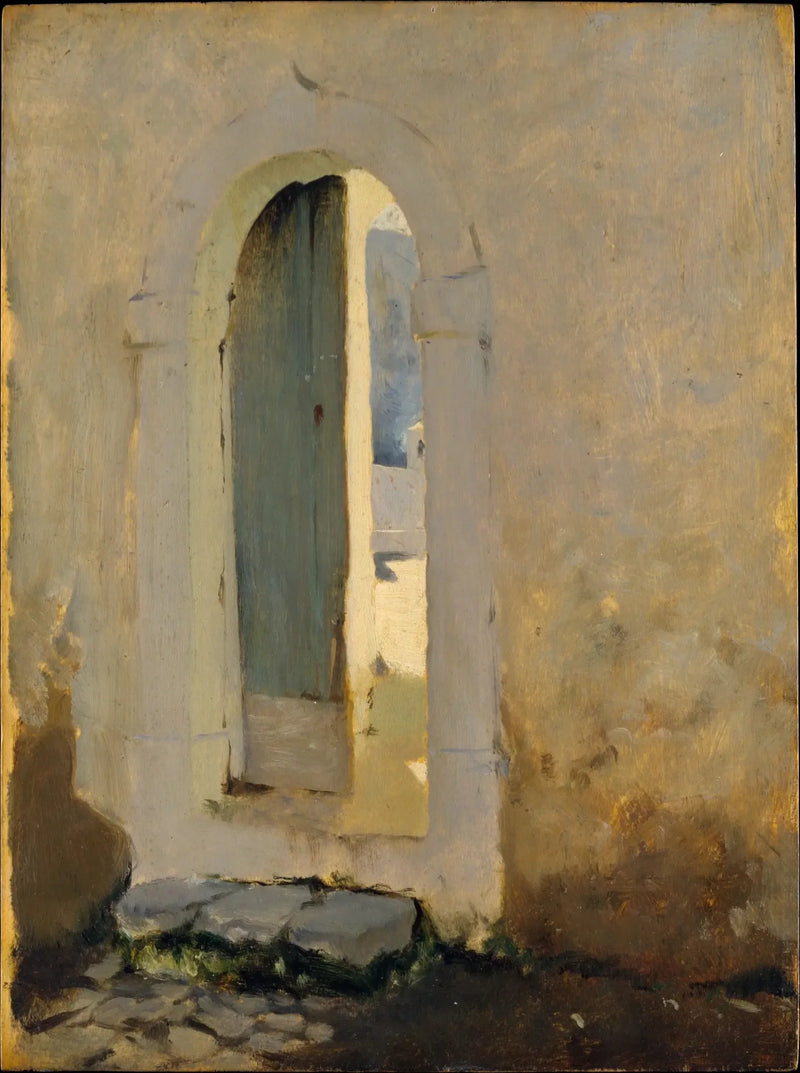 Avoin ovi, Marokko - John Singer Sargent