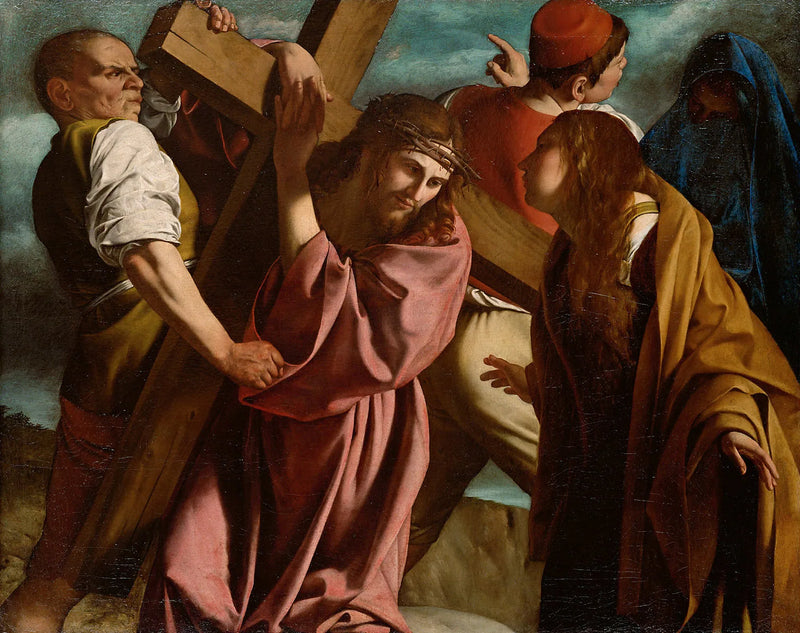 Orazio Gentileschi - Ristin kantaminen