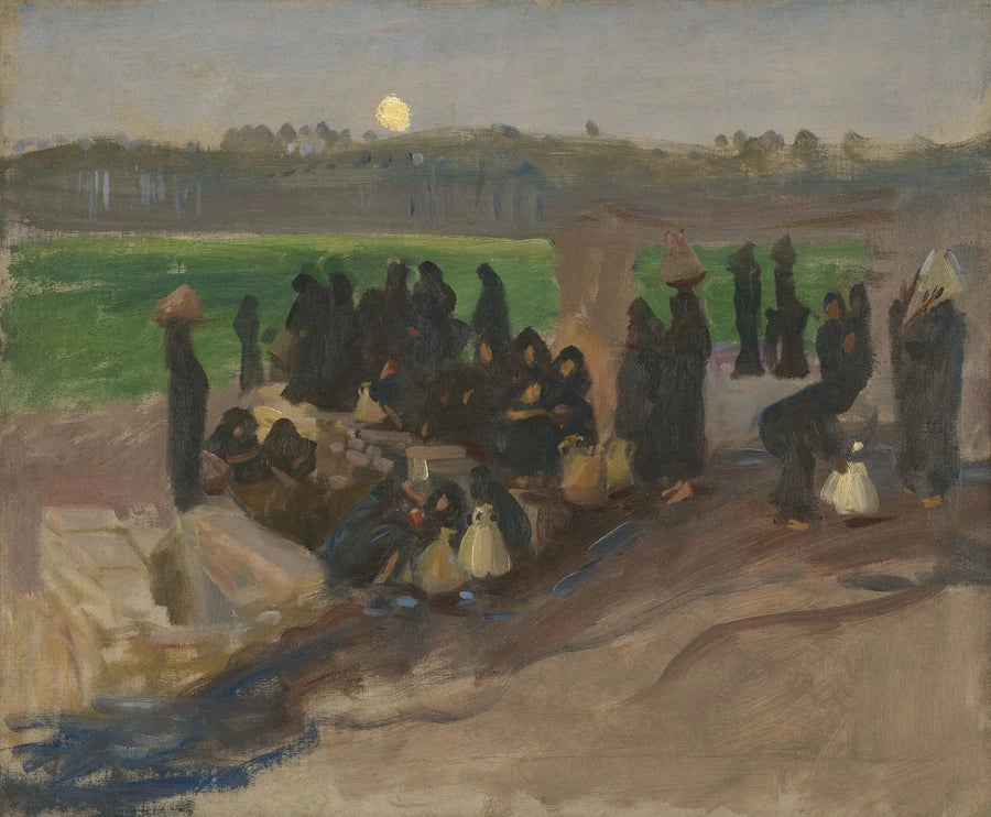 Vesinkantajat Niilillä - John Singer Sargent