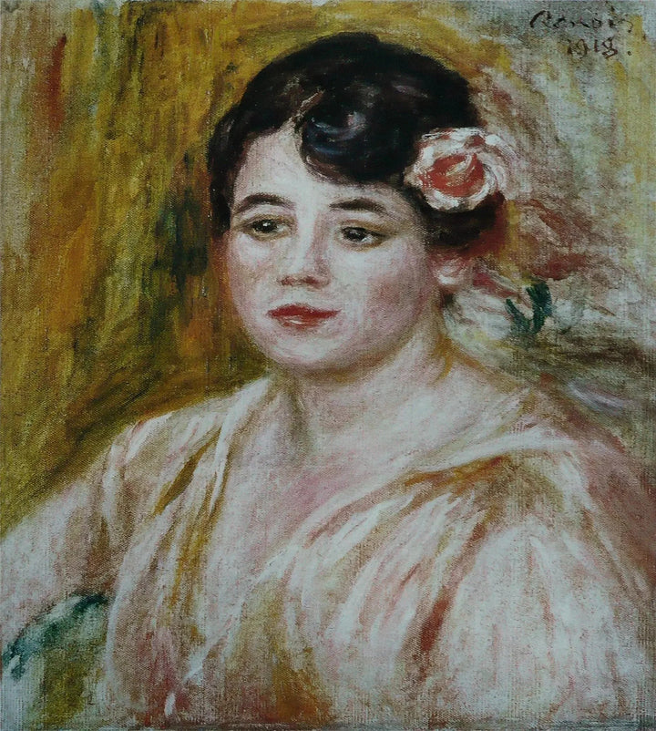 Adèle Bessonin muotokuva - Pierre-Auguste Renoir