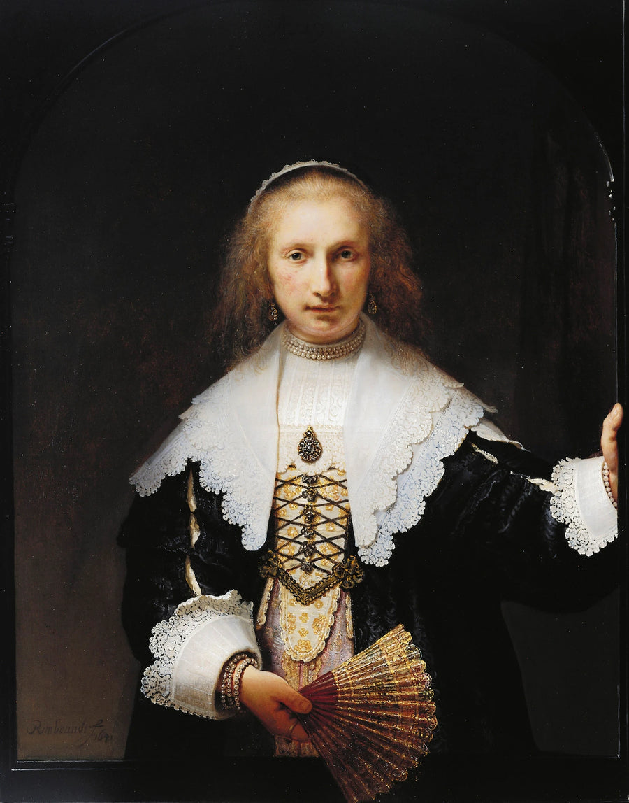 Agatha Basin muotokuva - Rembrandt