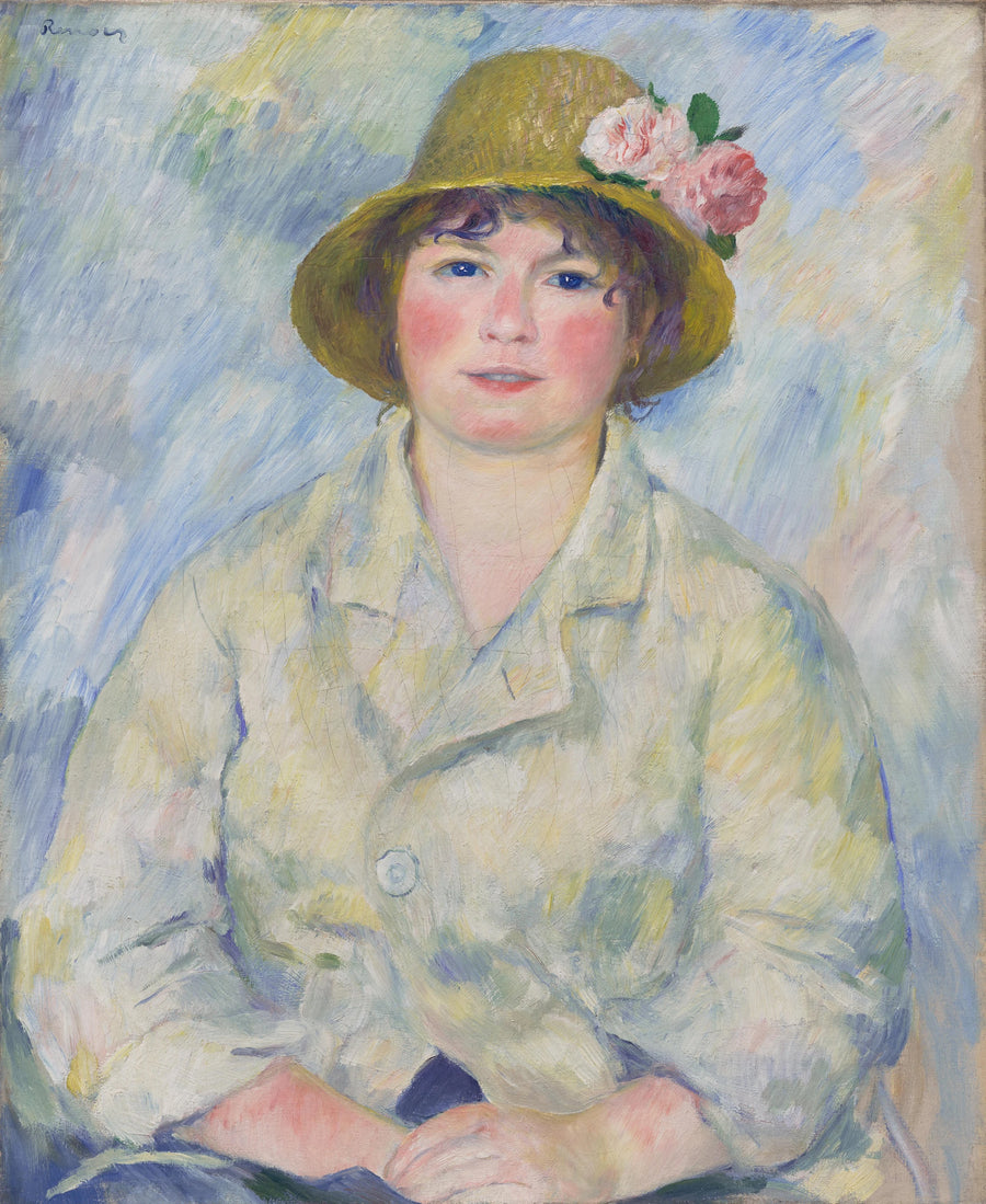 madame Renoirin muotokuva - Pierre-Auguste Renoir
