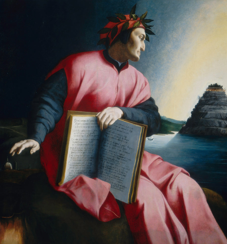 Portrait allégorique de Dante - Florentine 16th Century