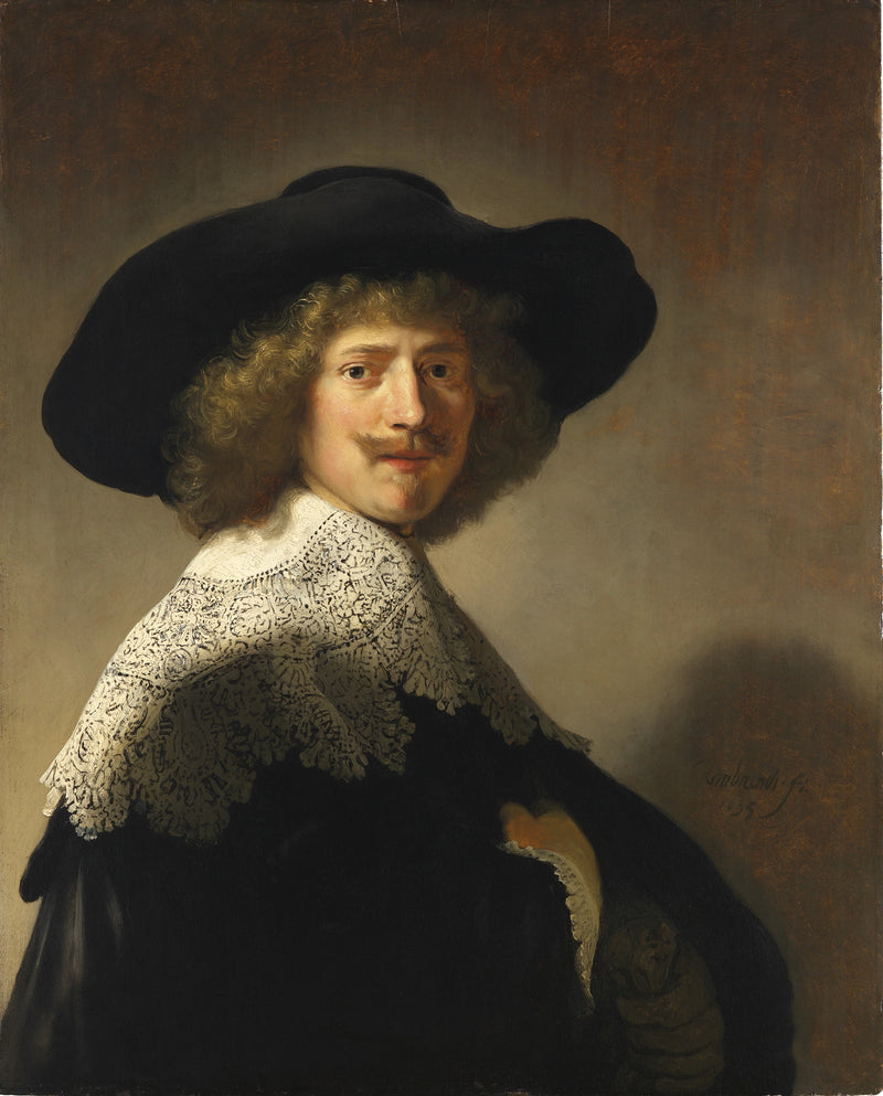 Anthonie Coopal (1603-1672) - Rembrandtin muotokuva