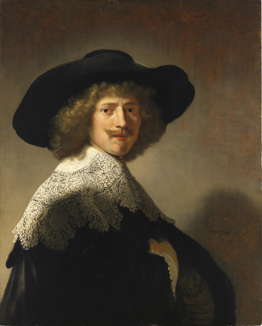 Anthonie Coopal (1603-1672) - Rembrandtin muotokuva