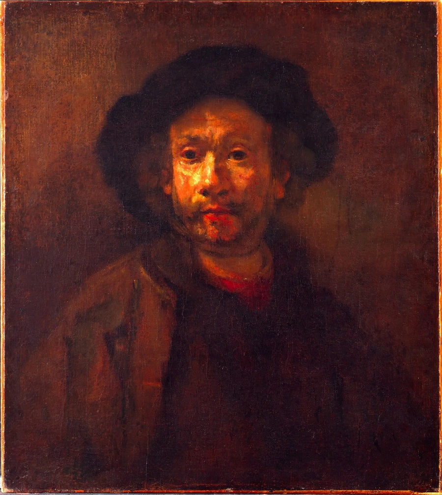 Taiteilijan muotokuva - Rembrandt