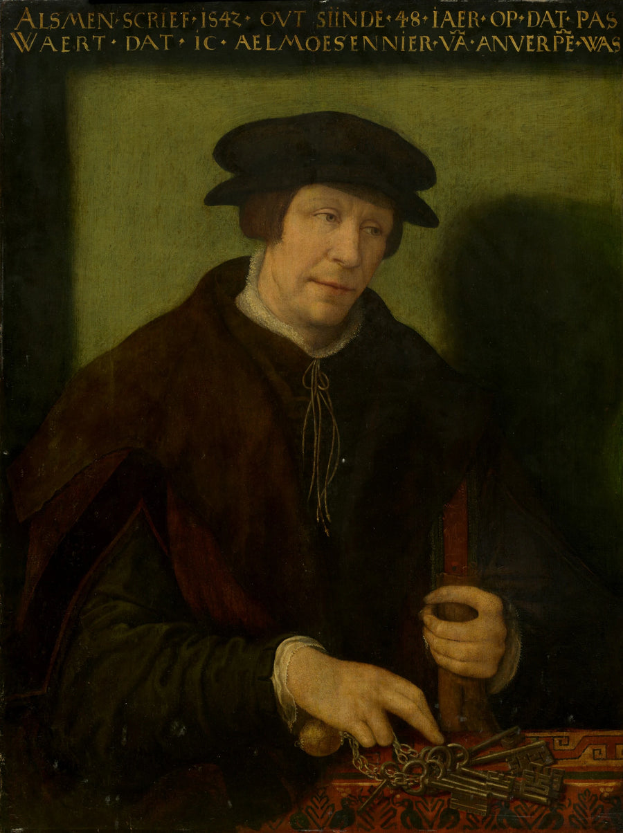 Portrait d'un aumônier d'Anvers - Antwerp 16th Century