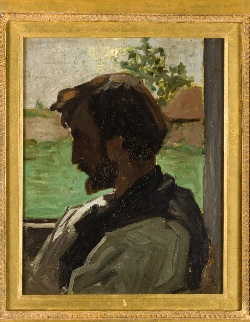 Frédéric Bazillen muotokuva - Claude Monet