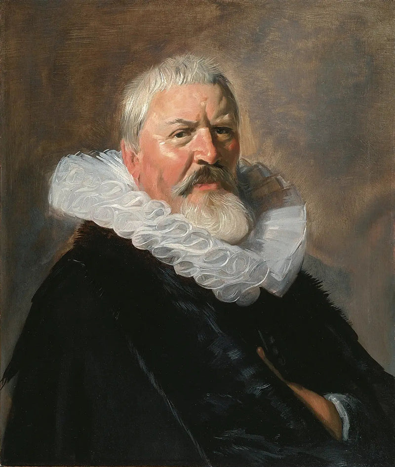Pieter Jacobsz Olycanin neliömuotokuva - Frans Hals