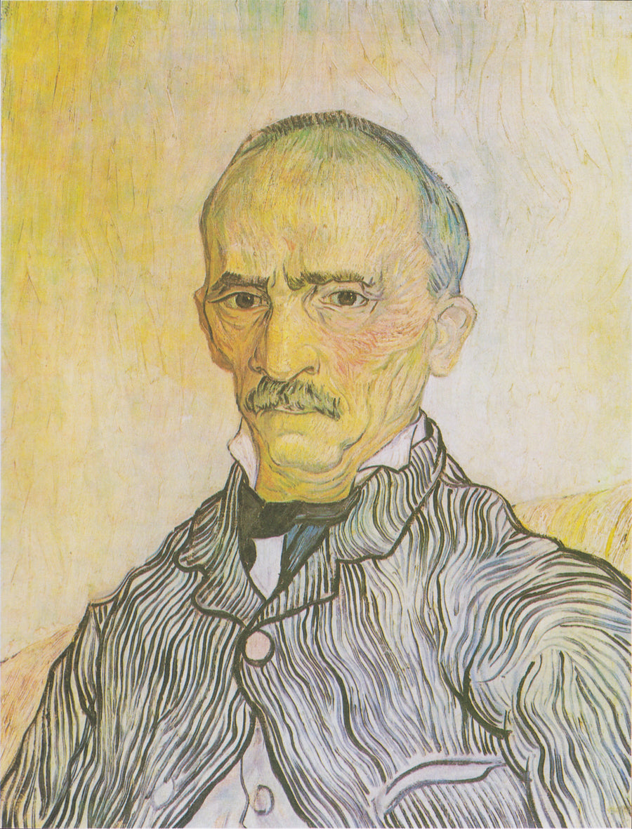 Ylihoitaja Trabucin muotokuva Saint-Paulin sairaalassa - Vincent van Gogh