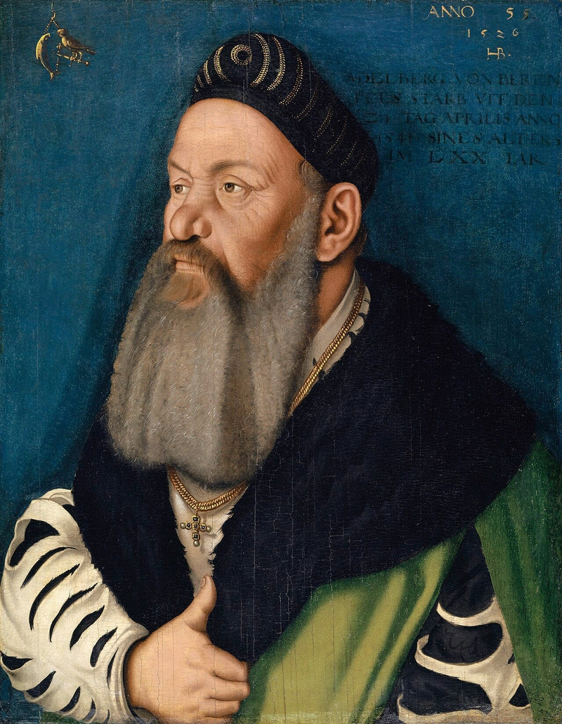 Adelberg III:n muotokuva. Bärenfels - Hans Baldung Grien