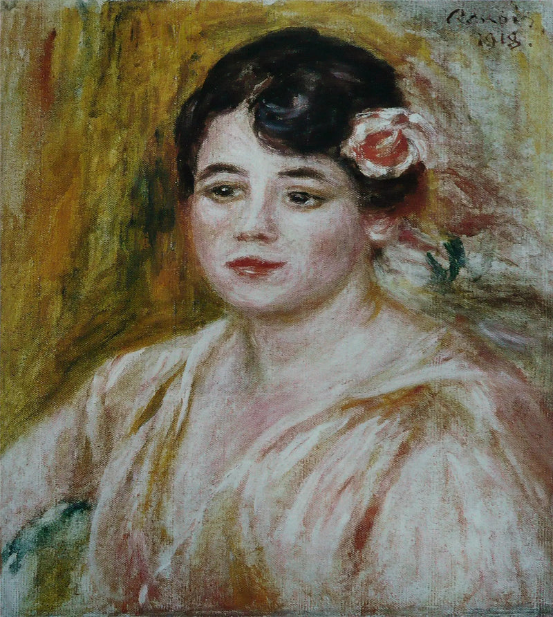 Adèle Bessonin muotokuva - Pierre-Auguste Renoir