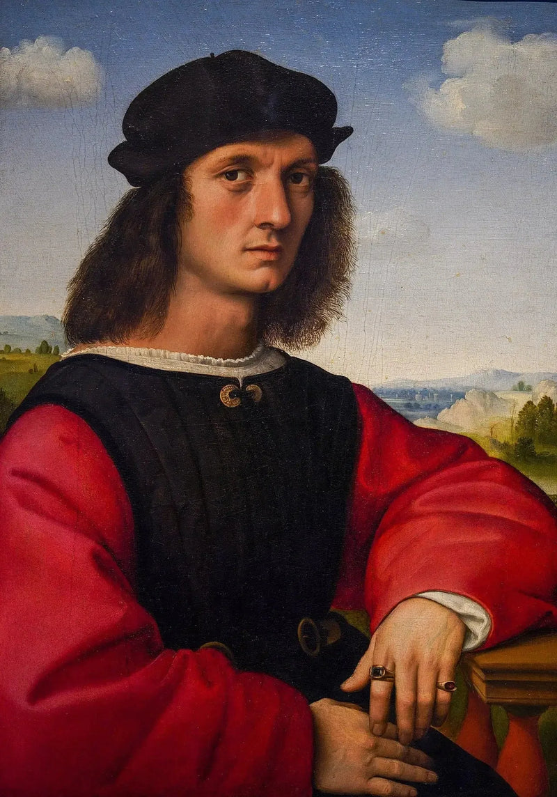 Agnolo Donin muotokuva - Raphael Sanzio