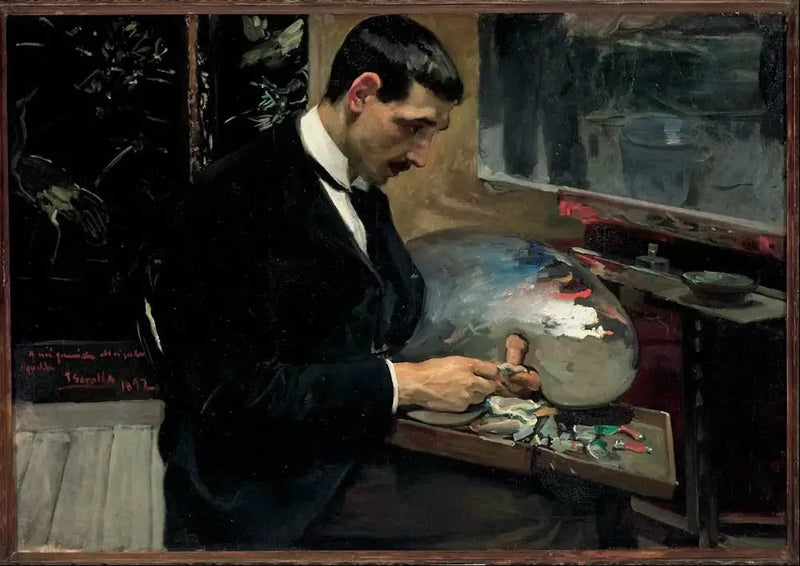 Agustín Otermínin muotokuva - Joaquín Sorolla
