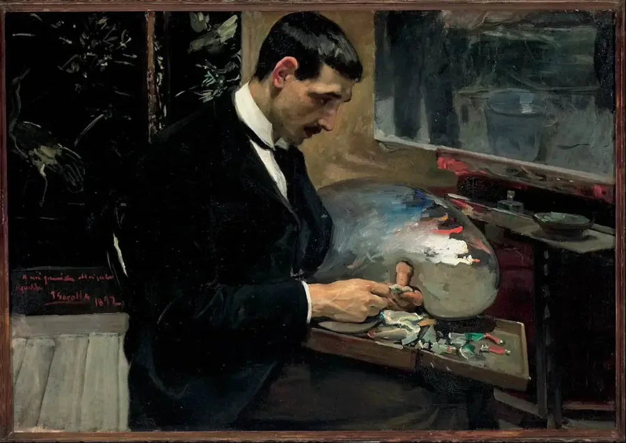 Agustín Otermínin muotokuva - Joaquín Sorolla