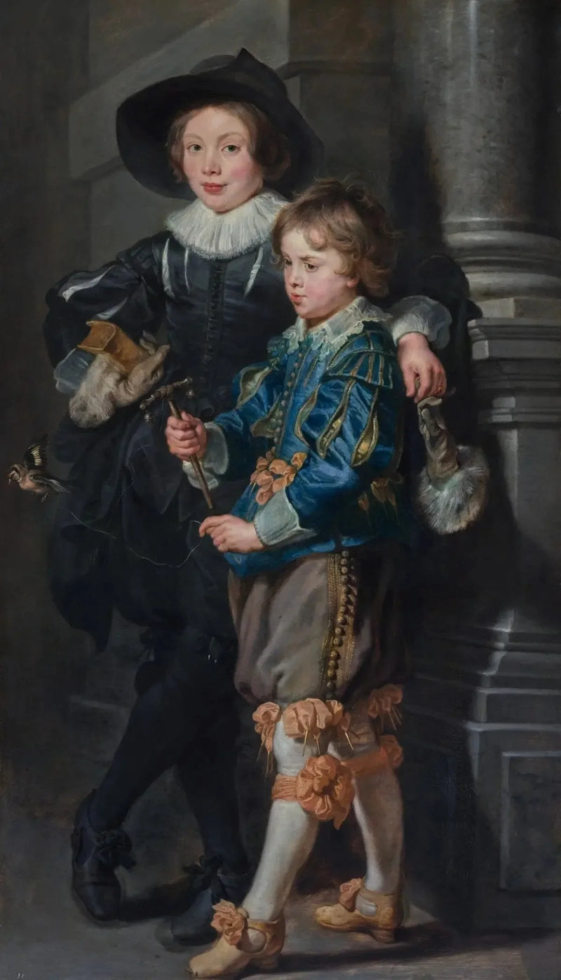 Albertin (1614-1657) ja Nicolas Rubensin (1618-1673) muotokuva - Peter Paul Rubens