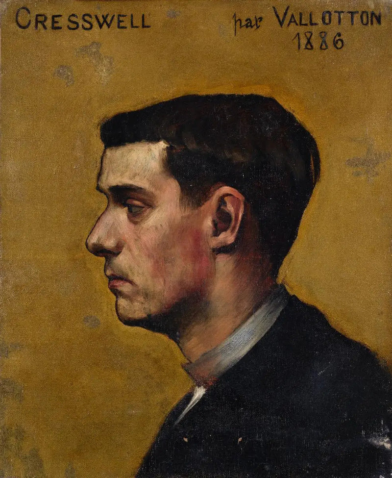 Albert Cresswellin muotokuva - Félix Vallotton