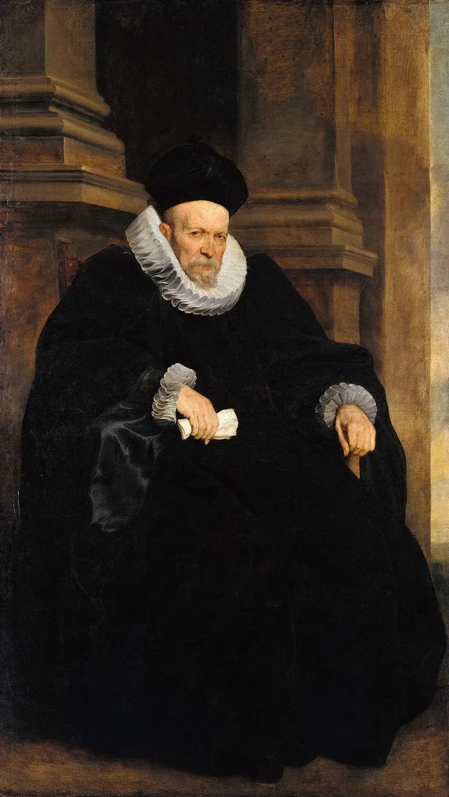 Alessandro Giustiniani-Longon muotokuva (1554-1631) - Antoine van Dyck